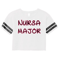 Nursa Major Ursa Nursing Nurses For Nursing Oncology Nurse T Shirt Scorecard Crop Tee | Artistshot