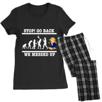 Stop Go Back Women's Pajamas Set | Artistshot