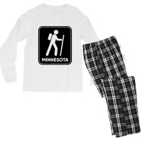 Hike Minnesota Men's Long Sleeve Pajama Set | Artistshot