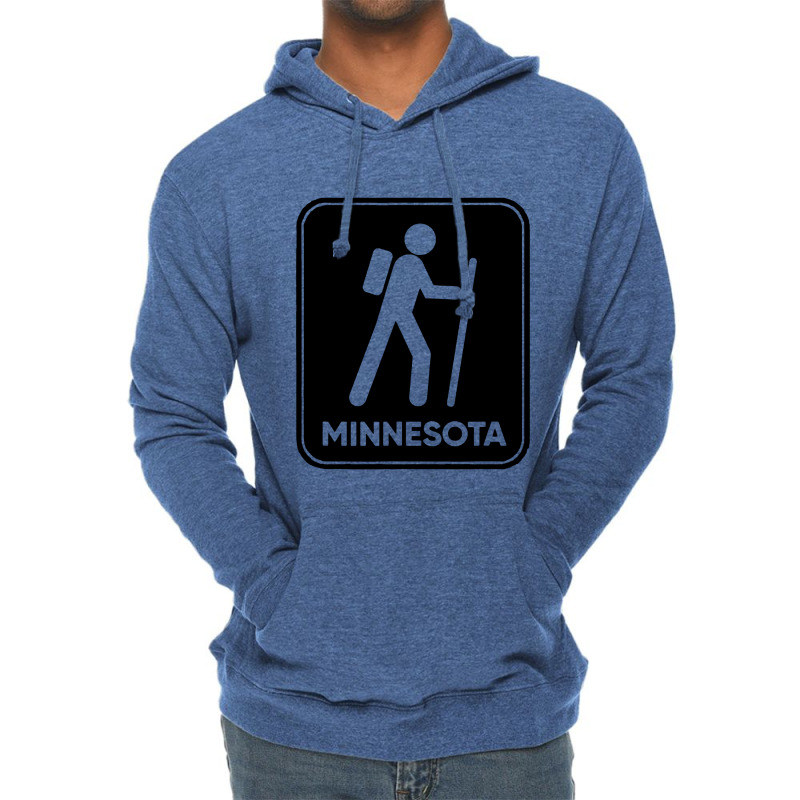 Hike Minnesota Lightweight Hoodie by MickeyMouse | Artistshot