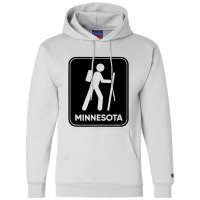 Hike Minnesota Champion Hoodie | Artistshot