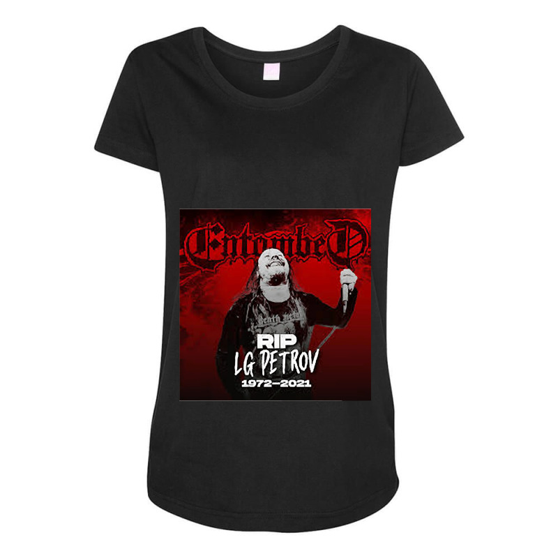 Rip Lg Petrov Entombed A.d Classic Maternity Scoop Neck T-shirt | Artistshot