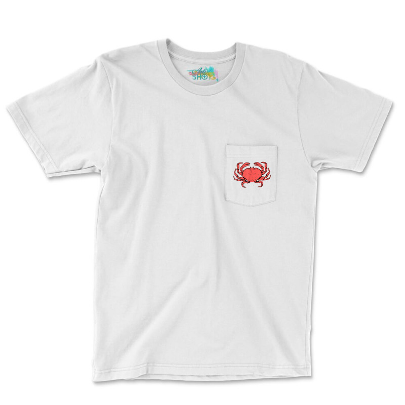 Crab Crustacean T Shirt Pocket T-shirt | Artistshot