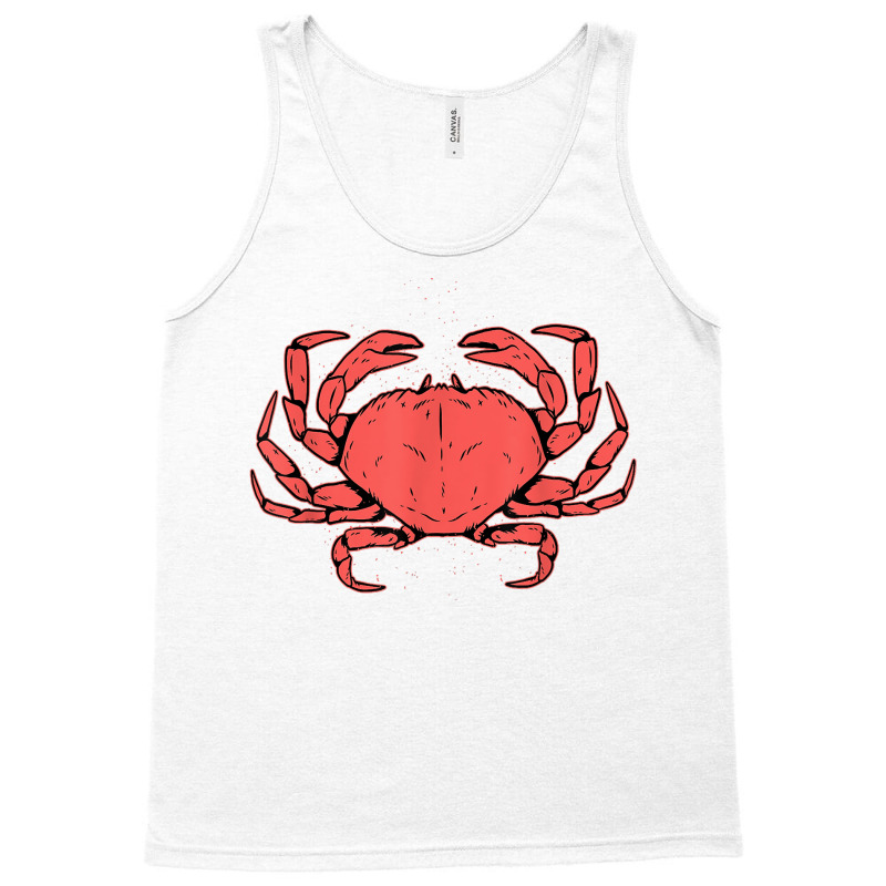 Crab Crustacean T Shirt Tank Top | Artistshot