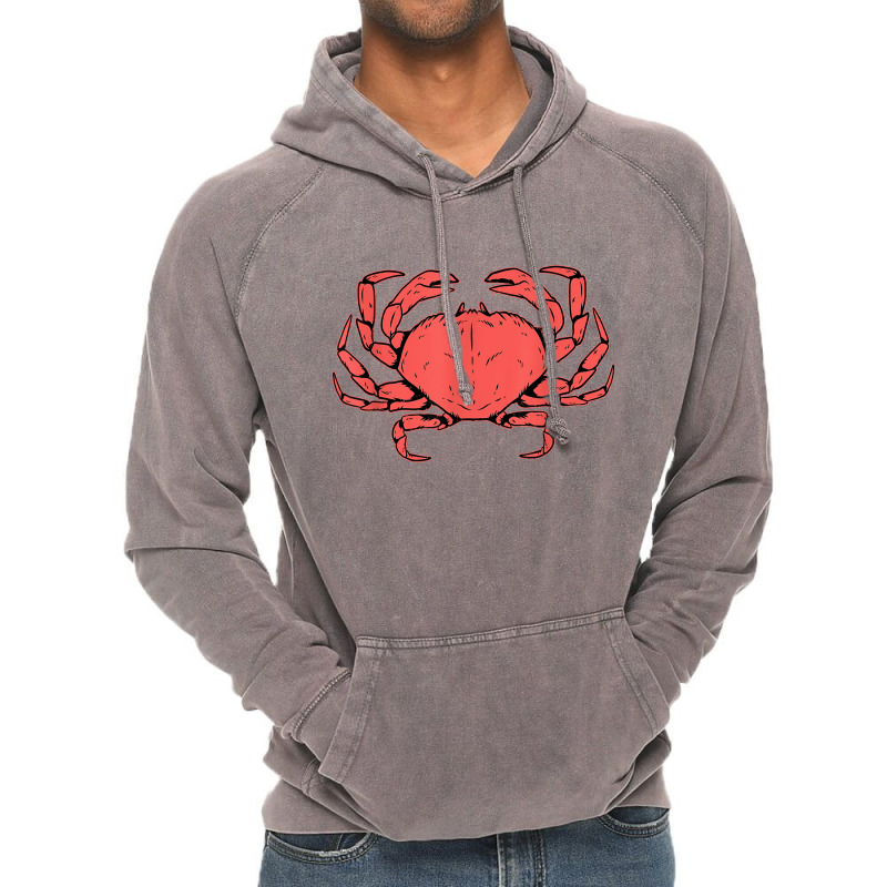 Crab Crustacean T Shirt Vintage Hoodie | Artistshot