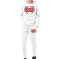 Crab Crustacean T Shirt Hoodie & Jogger Set | Artistshot