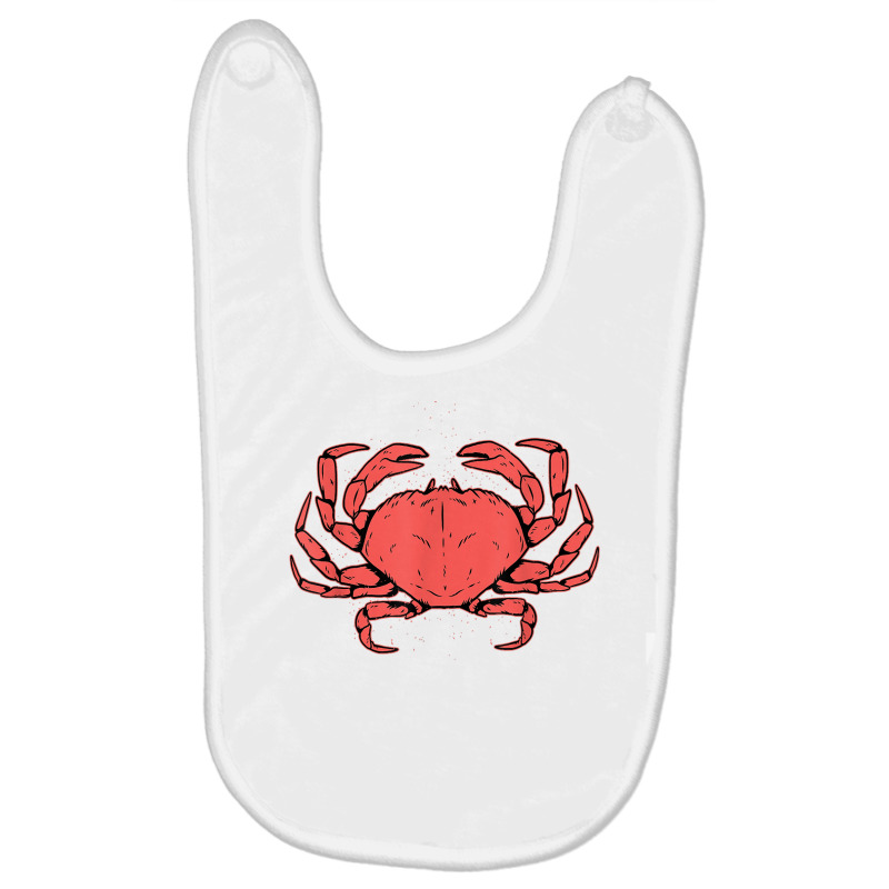 Crab Crustacean T Shirt Baby Bibs | Artistshot