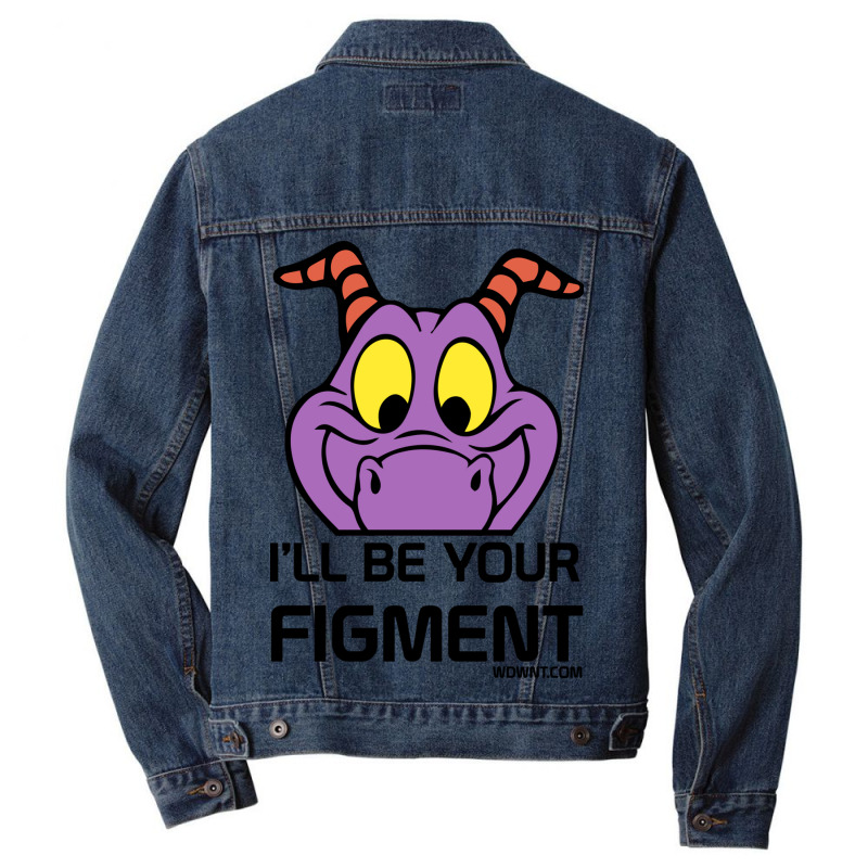 Ill Be Your Figment Epcot Journey Into Imagination Men Denim Jacket by trokeryth | Artistshot