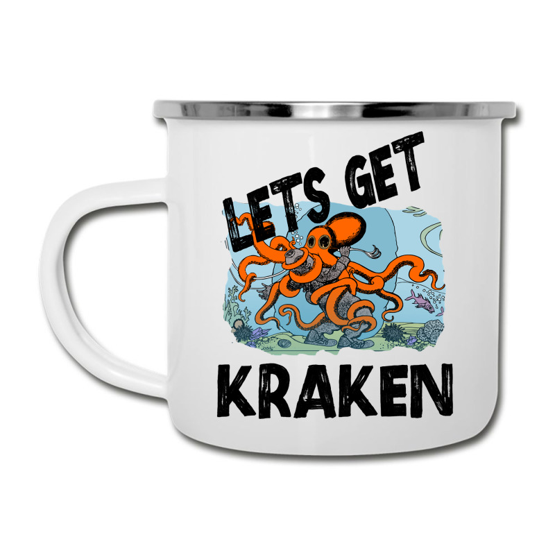 Art Character Lets Get Kraken Halloween Camper Cup | Artistshot