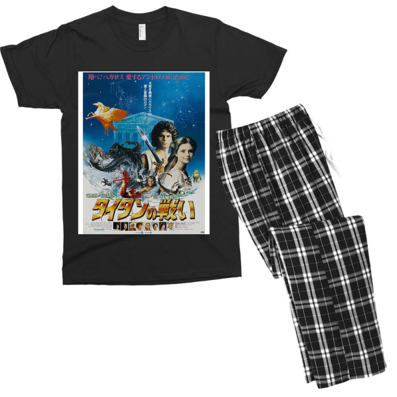 Graphic Japanese Titans Graphic Men's T-shirt Pajama Set | Artistshot