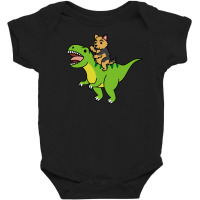 Yorkshire Terrier T  Shirt Yorkshire Terrier Riding T  Rex Dinosaur T Baby Bodysuit | Artistshot