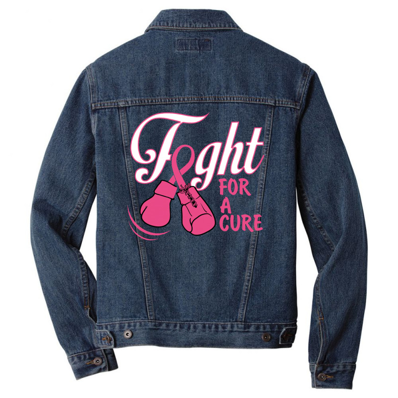 Fight For A Cure Men Denim Jacket | Artistshot