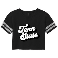 Tenn State Vintage Retro Font Funny Scorecard Crop Tee | Artistshot