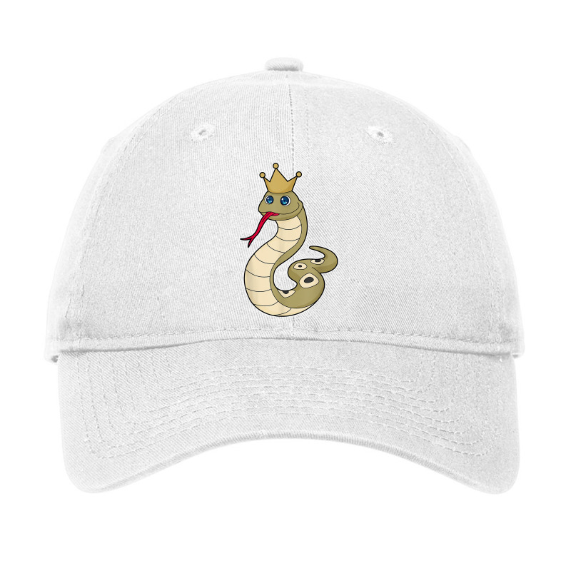 Snake King Crown T Shirt Adjustable Cap | Artistshot