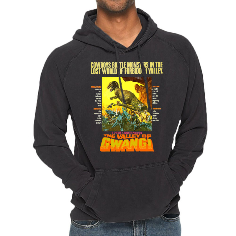 The Valley Of Gwangi Gift Poster Vintage Hoodie | Artistshot