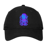 For Art Clash Psychedelic Brain Kraken Adjustable Cap | Artistshot