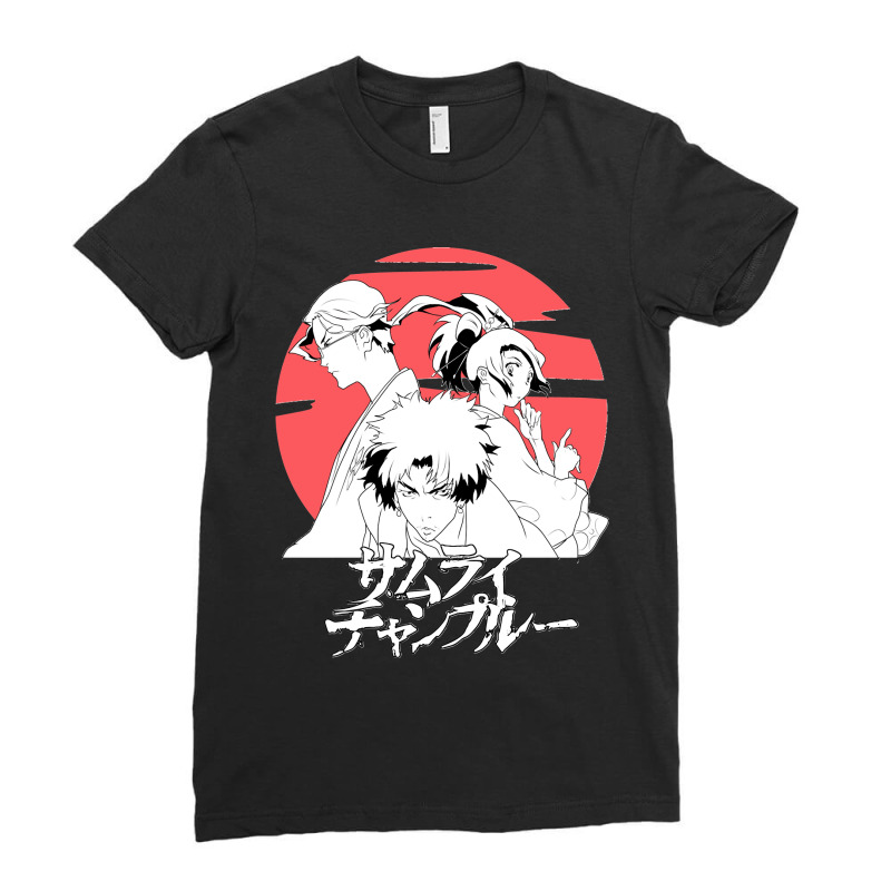 Samurai Champloo Ladies Fitted T-Shirt by johnHarlow | Artistshot