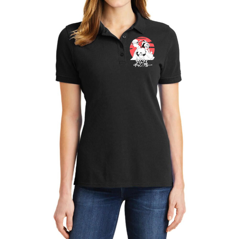 Samurai Champloo Ladies Polo Shirt by johnHarlow | Artistshot