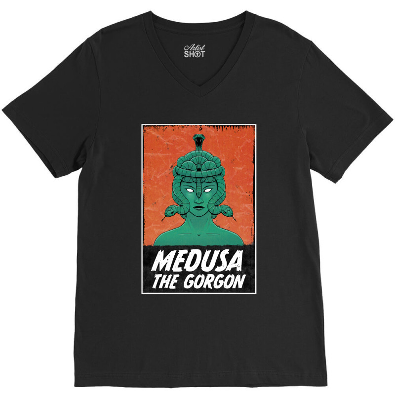 Mens Best The Gorgon Action Film V-neck Tee | Artistshot