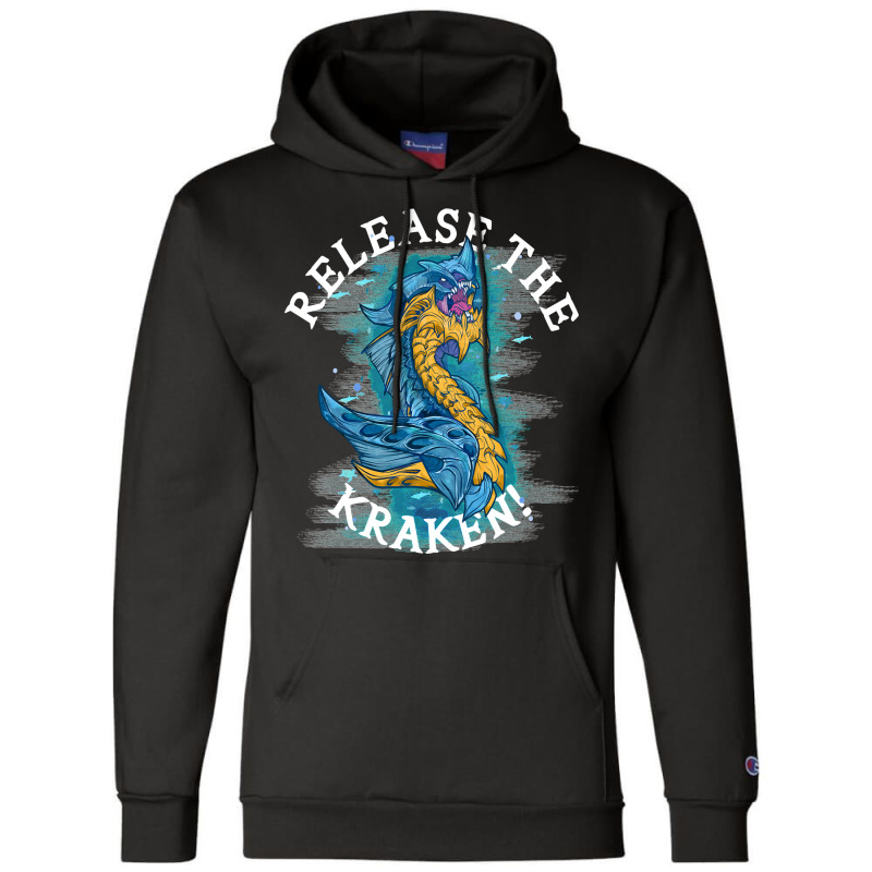 Monster Hand Drawn Art Color Champion Hoodie | Artistshot