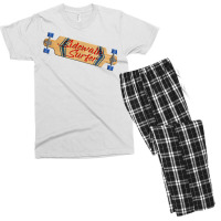 Sidewalk Surfer Longboard Skater T Shirt Men's T-shirt Pajama Set | Artistshot