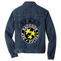 Stars Raccoon Police Dept Men Denim Jacket | Artistshot