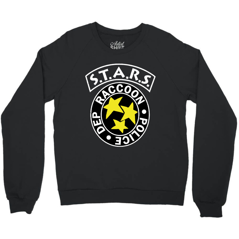 Stars Raccoon Police Dept Crewneck Sweatshirt | Artistshot