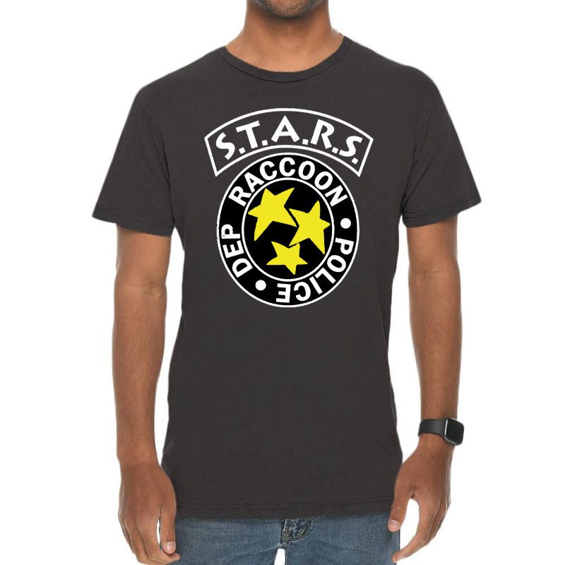 Stars Raccoon Police Dept Vintage T-shirt | Artistshot