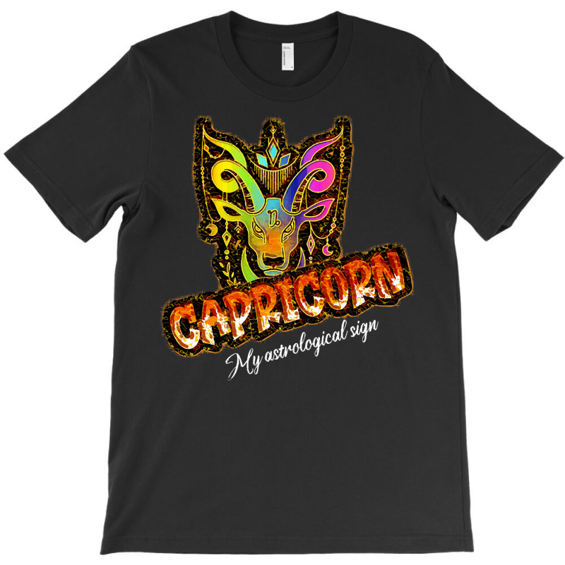 Zodiac T  Shirt Capricorn, My Astrological Sign, Zodiac T  Shirt T-shirt | Artistshot