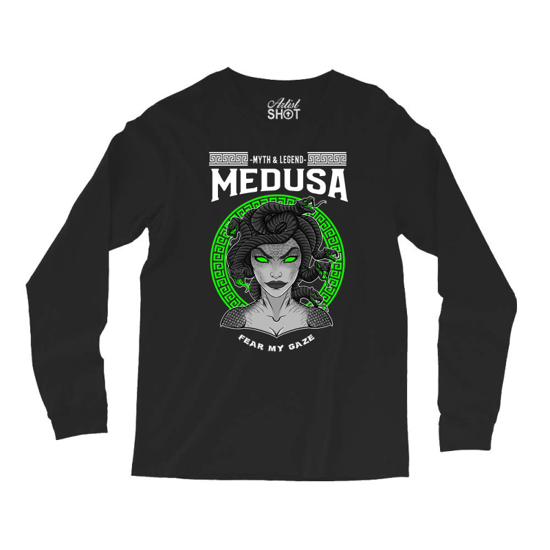 Woman Medusa The Gorgon Character Long Sleeve Shirts | Artistshot