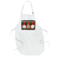 Happy Holidays Gnomes Christmas Full-length Apron | Artistshot