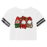 Ho Ho Ho Christmas Gnomes Scorecard Crop Tee | Artistshot