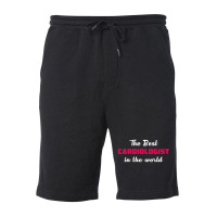 The Best Cardiologist In The World Fleece Short | Artistshot