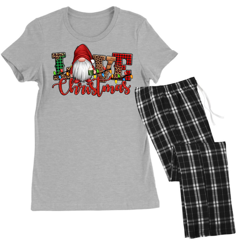 Love Christmas Gnome Women's Pajamas Set | Artistshot