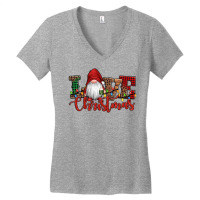 Love Christmas Gnome Women's V-neck T-shirt | Artistshot