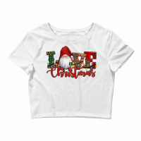 Love Christmas Gnome Crop Top | Artistshot