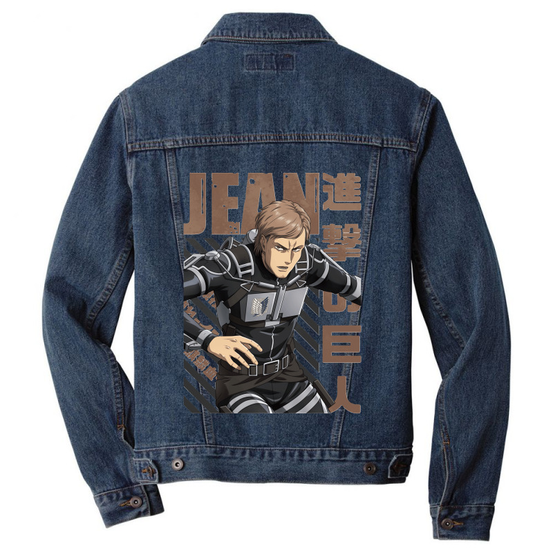 Shingeki No Kyojin  Jean Kirstein Men Denim Jacket by johnHarlow | Artistshot