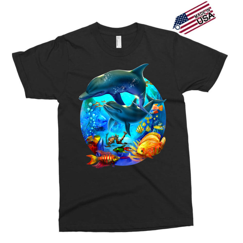 Dolphin Sea Life Save The Ocean Marine Biology Aquarium T Shirt Exclusive T-shirt | Artistshot