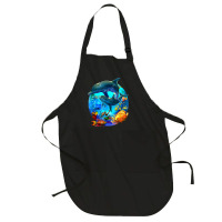 Dolphin Sea Life Save The Ocean Marine Biology Aquarium T Shirt Full-length Apron | Artistshot