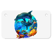 Dolphin Sea Life Save The Ocean Marine Biology Aquarium T Shirt Motorcycle License Plate | Artistshot