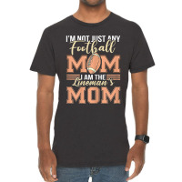 Womens Football Mama Player Mom Lineman's Mom Game Match Day Party Vintage T-shirt | Artistshot