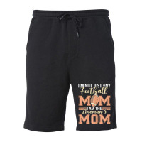 Womens Football Mama Player Mom Lineman's Mom Game Match Day Party Fleece Short | Artistshot