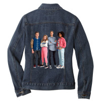 Music Vintage Screams Funny Gifts Boys Girls Ladies Denim Jacket | Artistshot