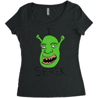 Music Vintage Green Monster Funny Gifts Boys Girls Women's Triblend Scoop T-shirt | Artistshot