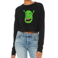 Music Vintage Green Monster Funny Gifts Boys Girls Cropped Sweater | Artistshot