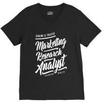 Marketing Research Analyst V-neck Tee | Artistshot