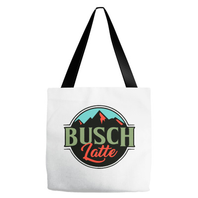 Vintage Busch Light Busch Latte Tote Bags Designed By Bertaria