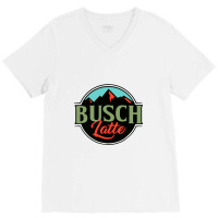 Vintage Busch Light Busch Latte V-neck Tee | Artistshot