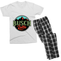 Vintage Busch Light Busch Latte Men's T-shirt Pajama Set | Artistshot