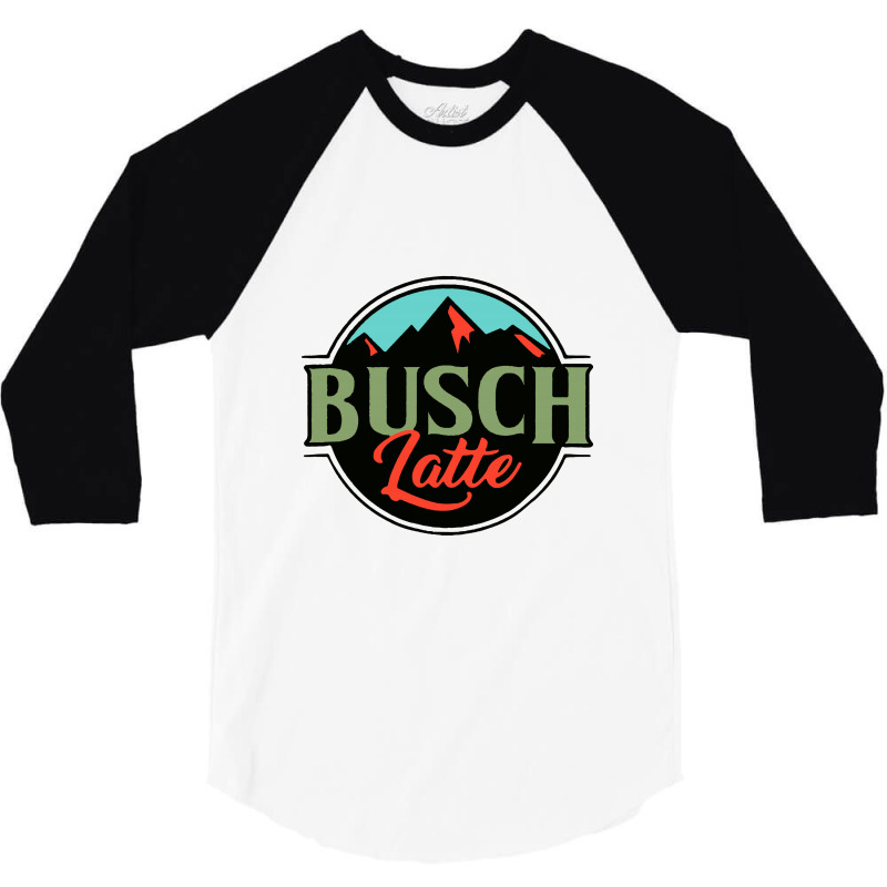 Vintage Busch Light Busch Latte 3/4 Sleeve Shirt | Artistshot